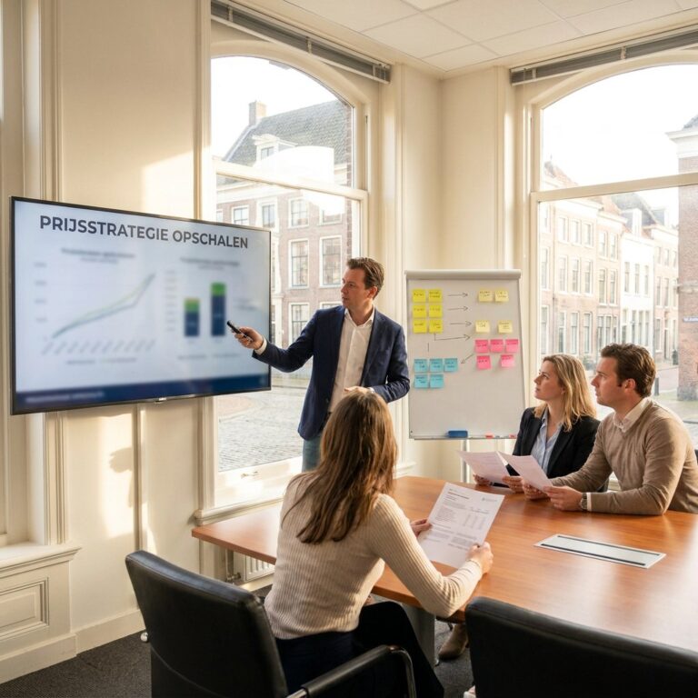 Prijsstrategie opschalen