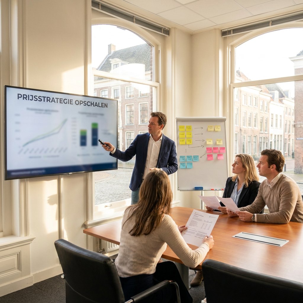 Prijsstrategie opschalen