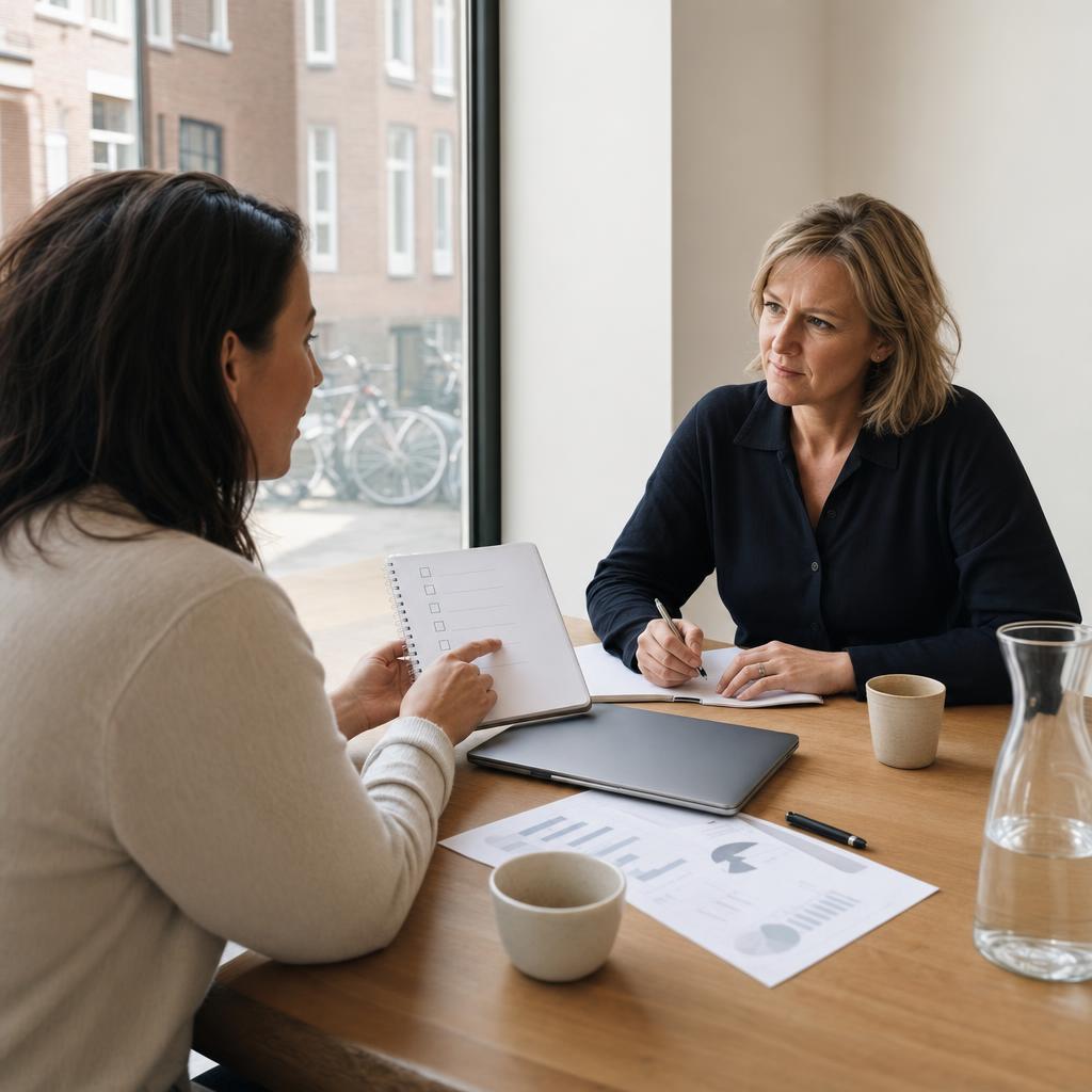 Vragen aan businesscoach intake