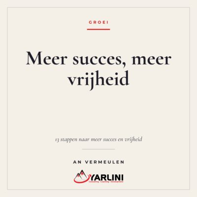 meer succes en vrijheid als ondernemer